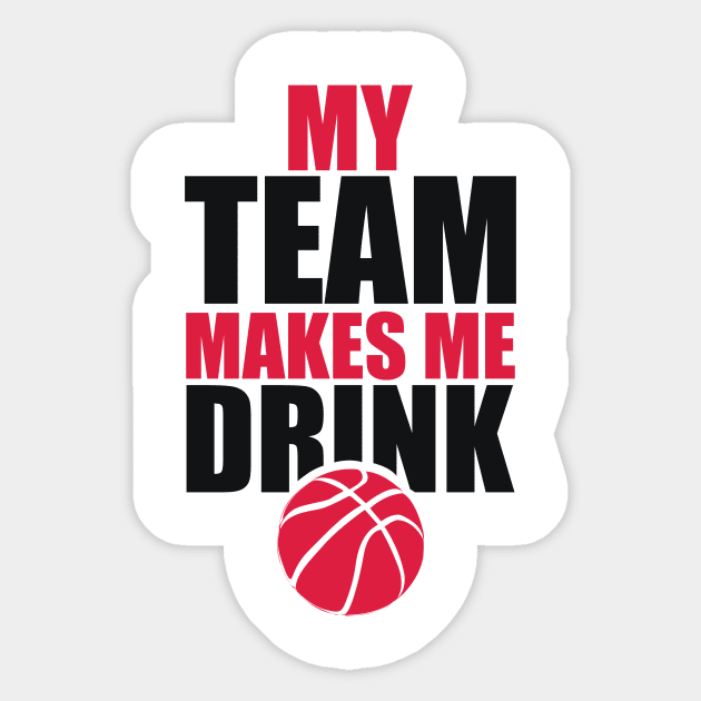 NBA Chicago Bulls Drink Sticker by SillyShirts